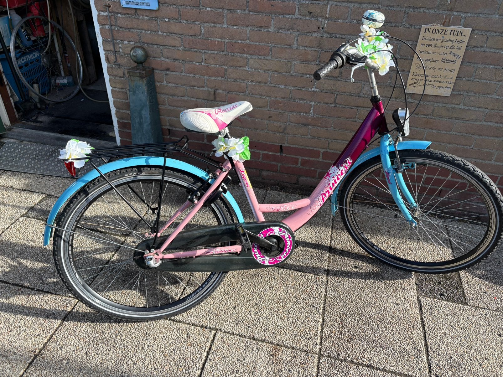 Meisjes fiets met versnelingen, Ophalen, Zo goed als nieuw