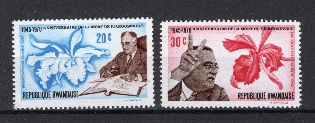 RWANDA 392/393 MNH 1970, Verzenden, Postfris, Postfris