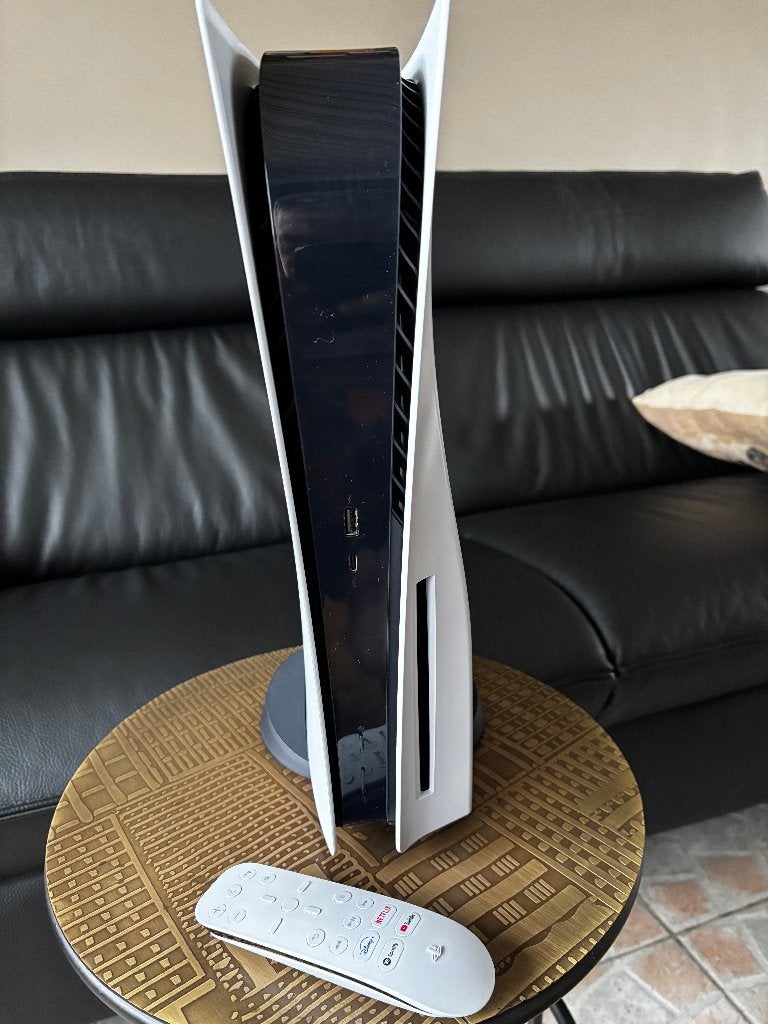 PS5 disque + 2 manettes + télécommande + 10 jeux, Consoles de jeu & Jeux vidéo, Enlèvement, Utilisé, Playstation 5