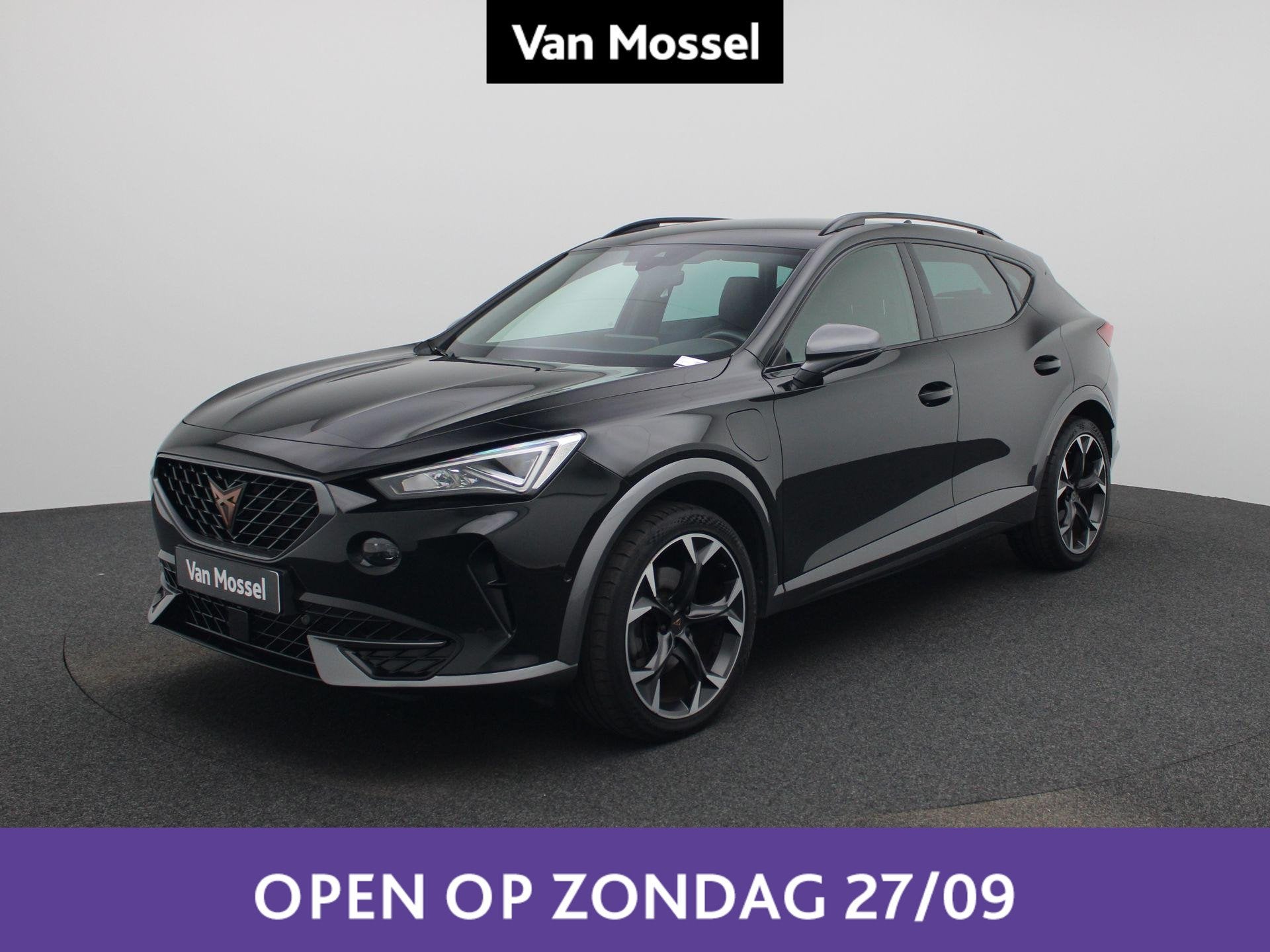 CUPRA Formentor 1.4 e-HYBRID DSG CAMERA | STUURVERWARMING |, Auto's, Stof, Gebruikt, Zwart, 4 cilinders