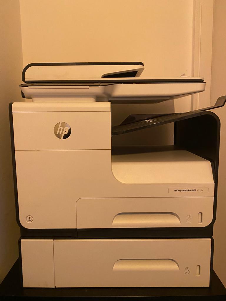Printer HP Wide Pro MFP 477DW, Computers en Software, Printers, Ophalen, Zo goed als nieuw, Printer, HP printer