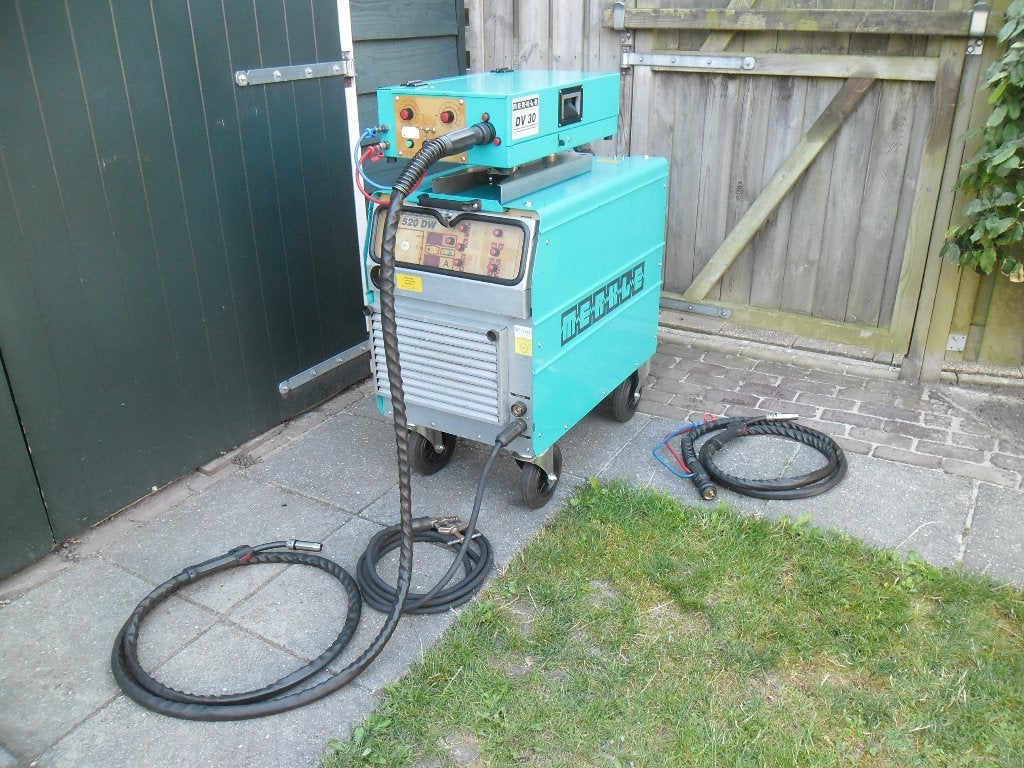 Merkle PU520DW mig/mag pulse lasapparaat, Ophalen, Gebruikt, 250 ampère, CO2