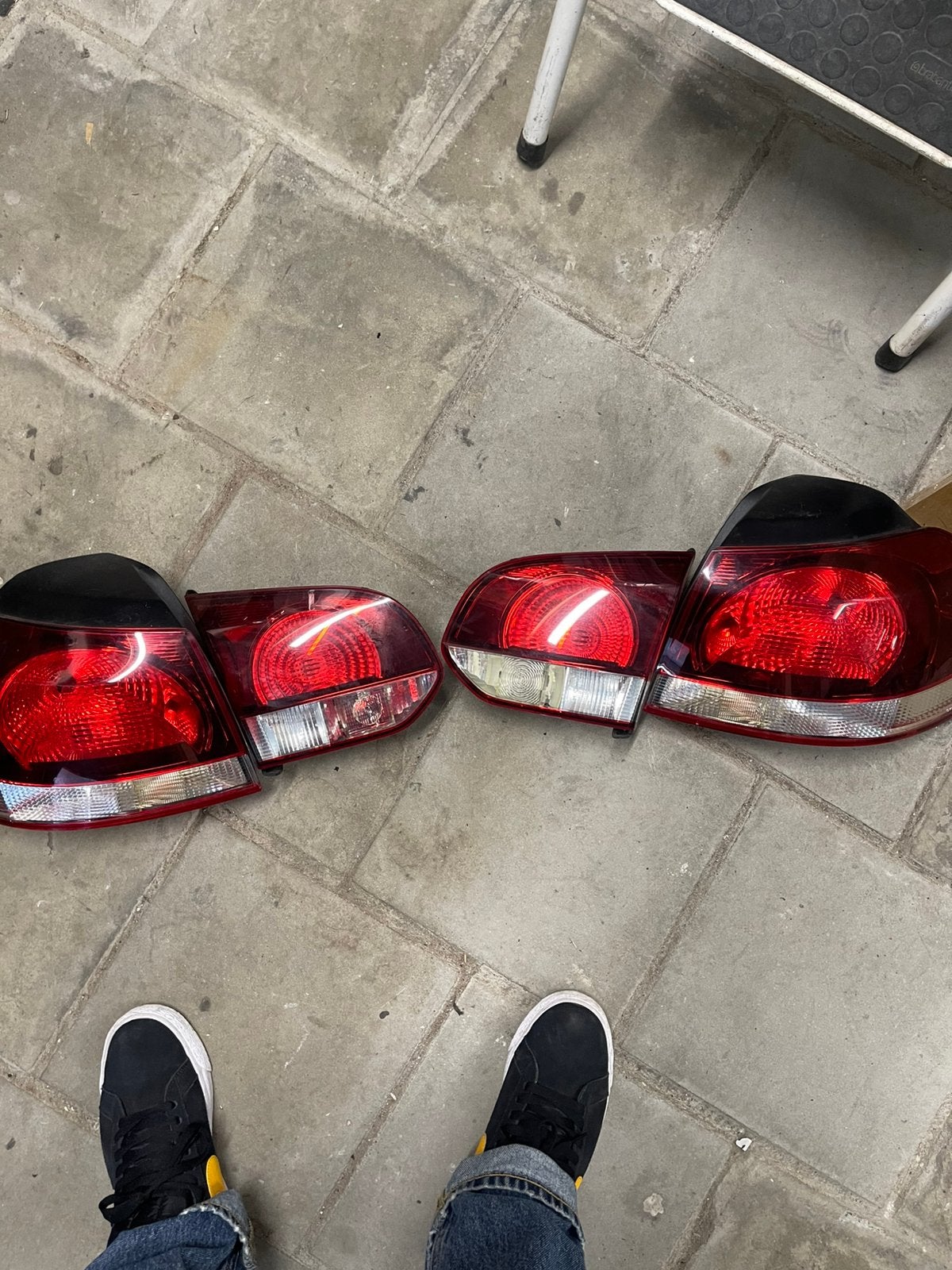 VW GOLF 6 ORIGINELE ACHTERLICHTEN, Auto-onderdelen, Ophalen, Gebruikt, Volkswagen