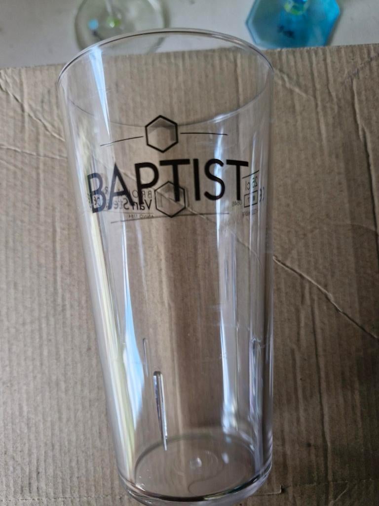 65 BAPTIST plastiek bier bekers - herbruikbare bierbekers, Verzamelen, Ophalen of Verzenden, Zo goed als nieuw, Glas of Glazen