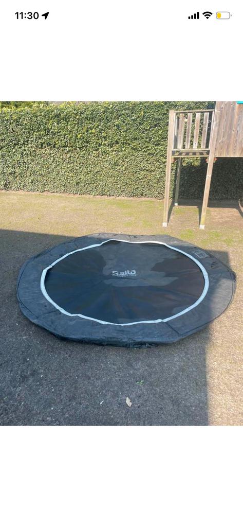 Salta trampoline, Ophalen, Zo goed als nieuw