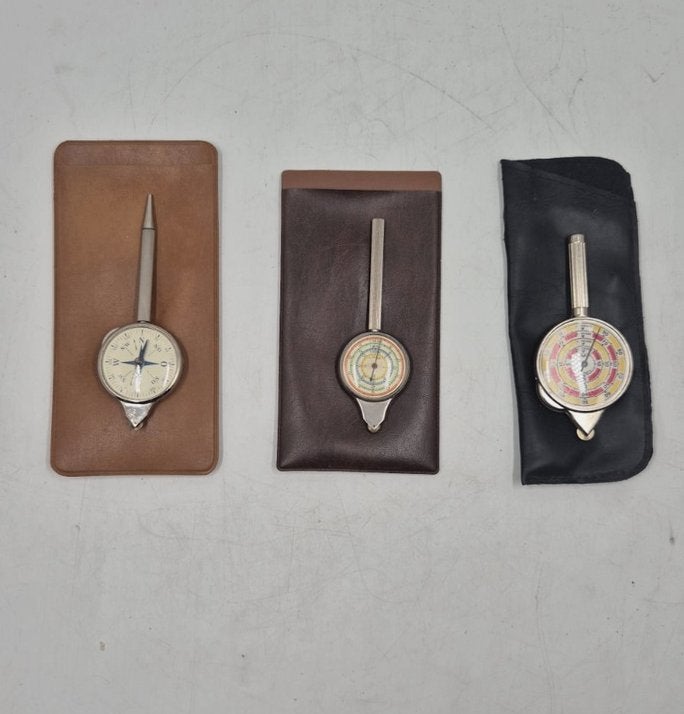 Lot de 3 curvimètres / traceurs de cartes – 2e moitié XXe, Particulier, Achat