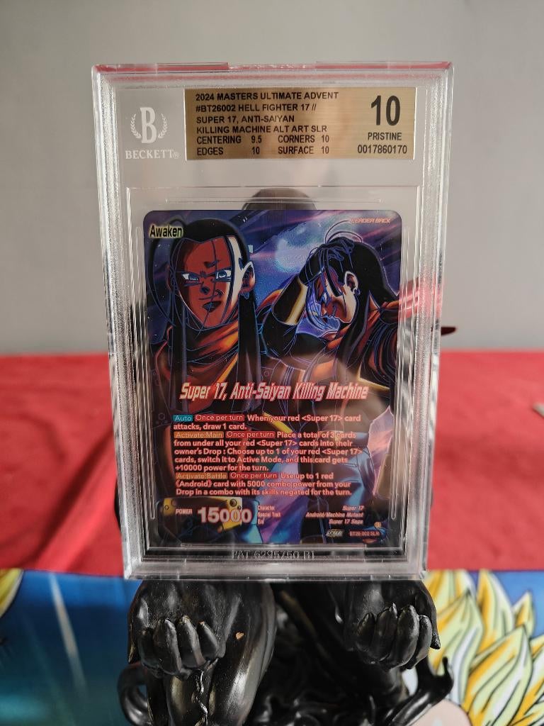 Super 17, anti-saiyan killing machine BT26-002 SLR BGS 10, Verzamelen, Complete verzamelingen en Collecties, Ophalen of Verzenden