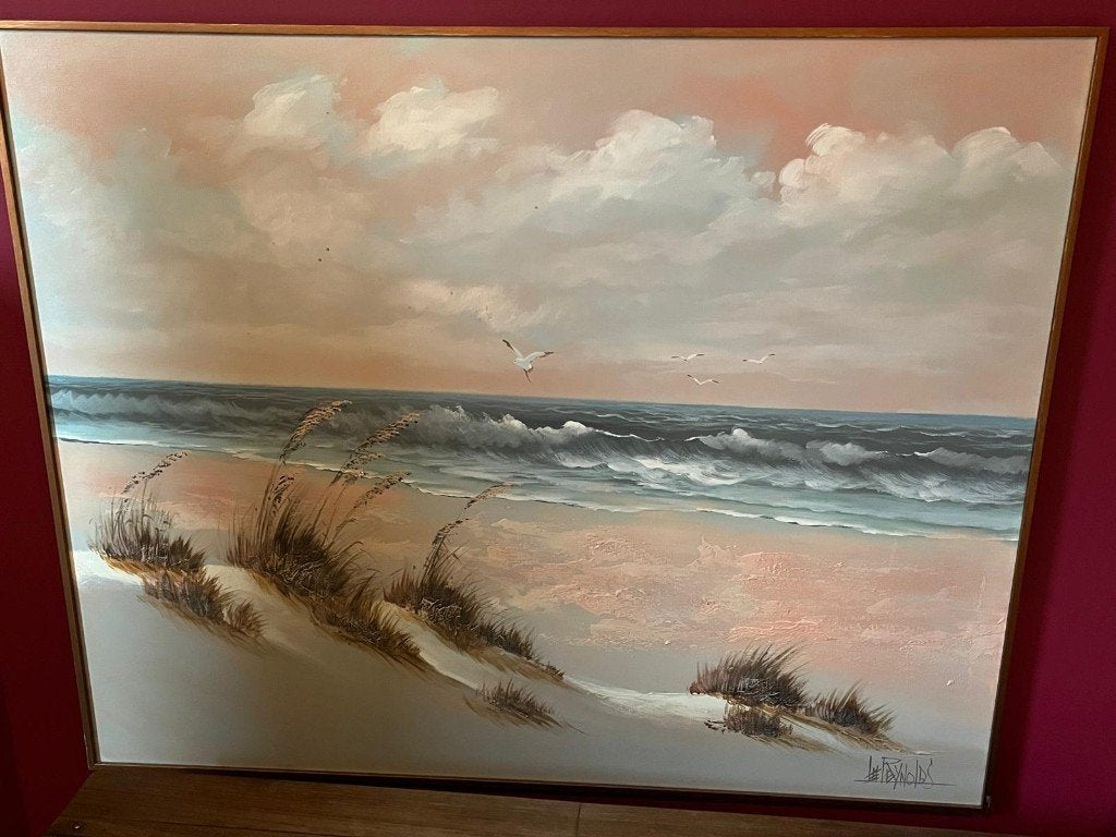Olieverfschilderij, Antiek en Kunst, Gesigneerd, Olieverf, Textiel, Landschap