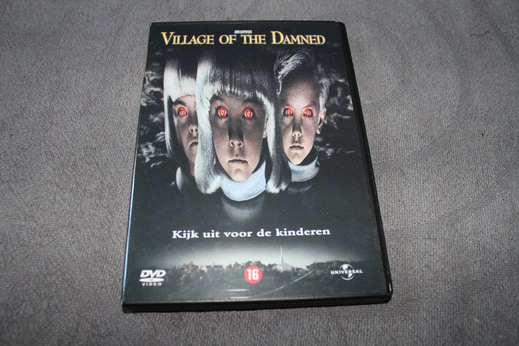 DVD Village of the Damned, CD & DVD, DVD | Thrillers & Policiers, Enlèvement ou Envoi, Anglais, Néerlandais, À partir de 16 ans