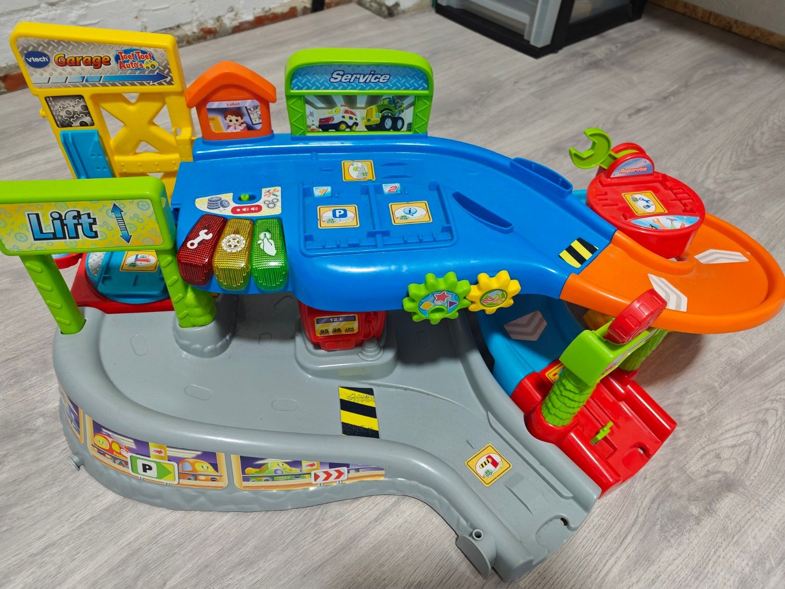 vtech toet toet auto's, Ophalen, Gebruikt