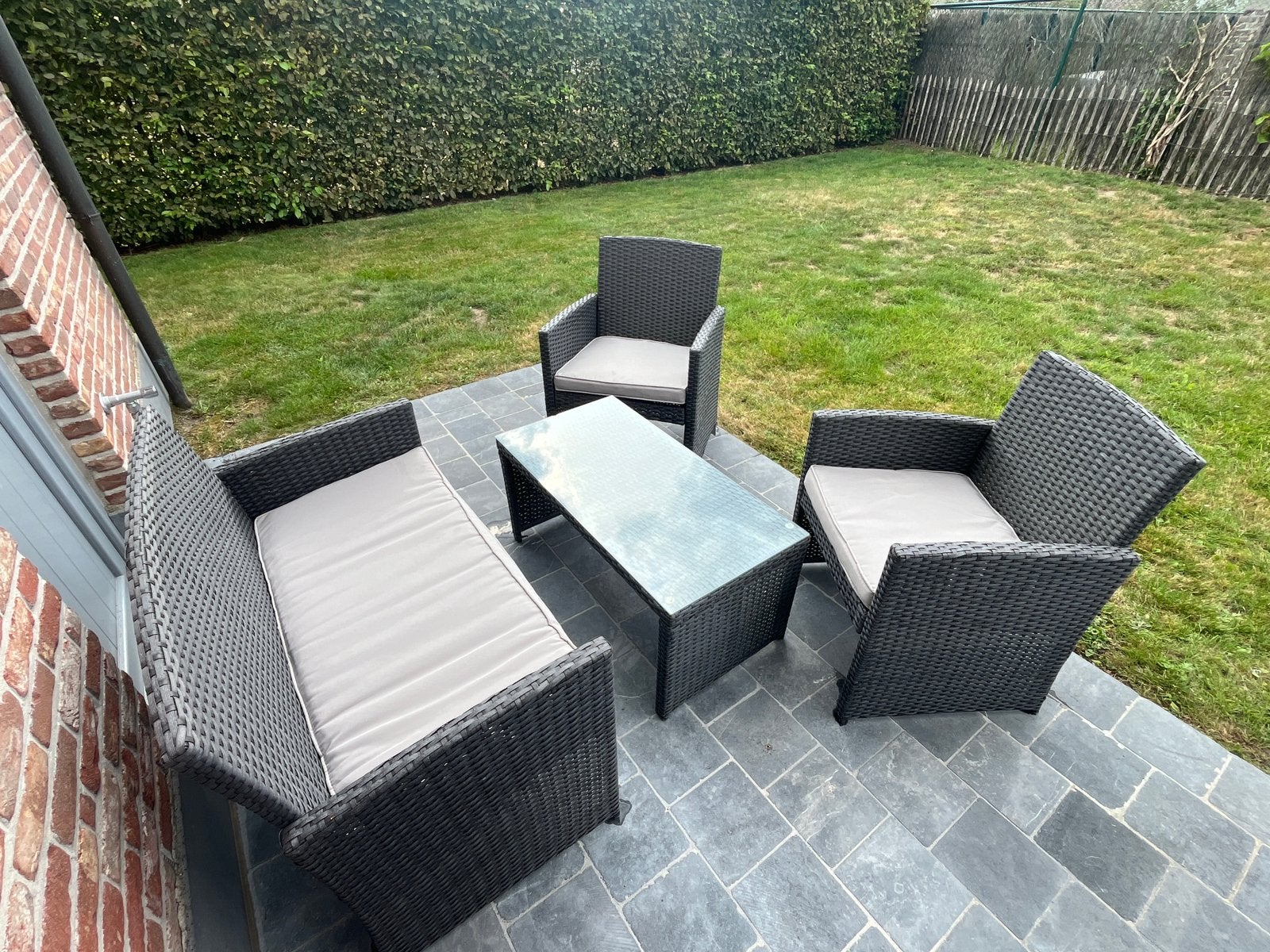 Loungeset, Tuin en Terras, Ophalen, Zo goed als nieuw, Loungeset