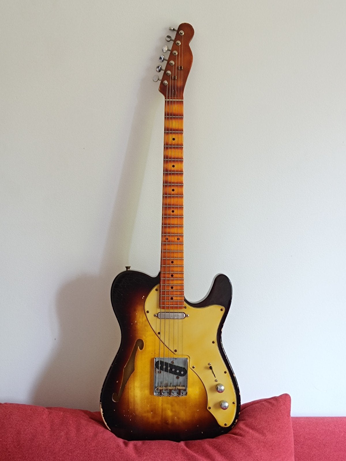 Relic thinline Telecaster, Musique & Instruments, Instruments à corde | Guitares | Électriques, Enlèvement ou Envoi, Fender
