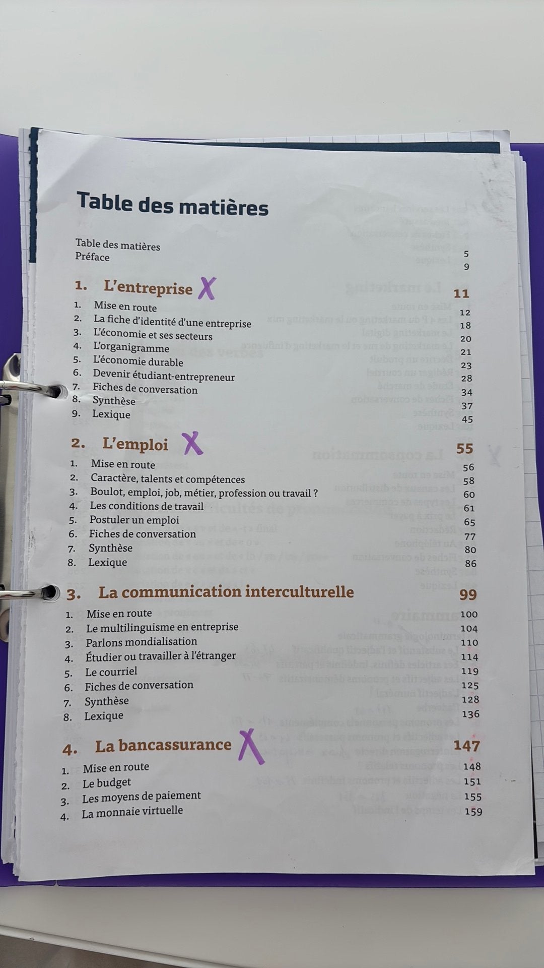 frans handelswetenschappen eerste bachelor, Divers, Agendas, Enlèvement ou Envoi, Comme neuf