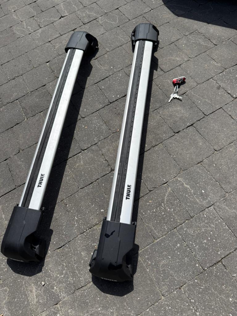 Dakdrager rails THULE, Enlèvement, Comme neuf