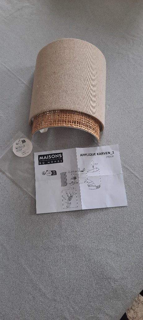 Applique Maison du Monde, Maison & Meubles, Lampes | Appliques, Enlèvement, Neuf, Autres matériaux