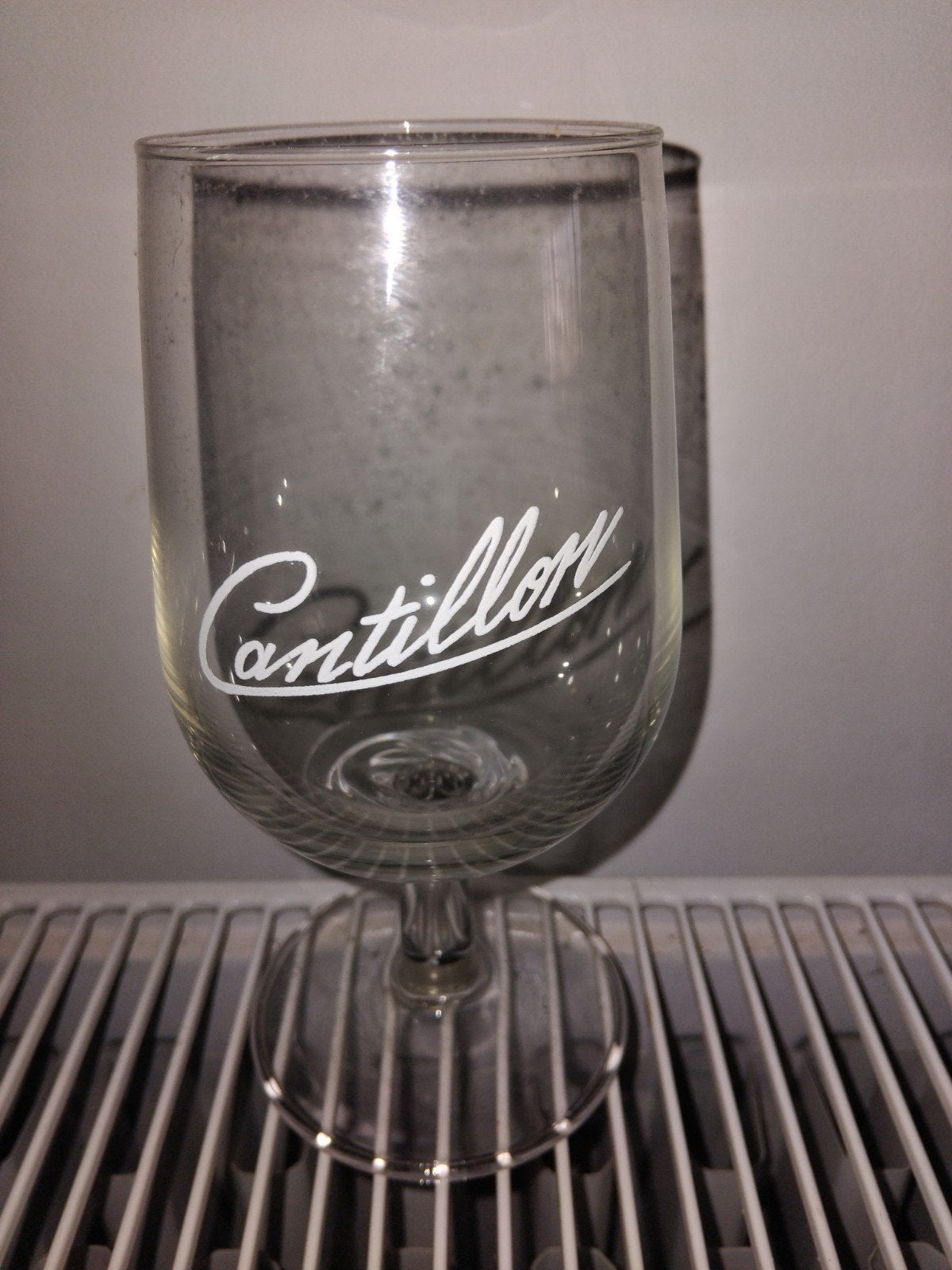 cantillon en verre de gueuze sur pied, Enlèvement ou Envoi