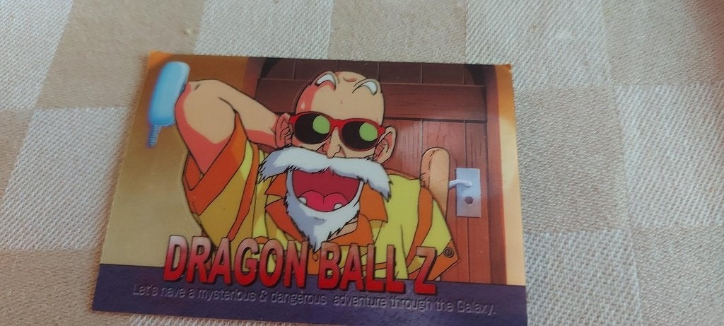 Dragonball Z Card Reverseholo Master Roshi fine, Enlèvement ou Envoi, Neuf, Cartes en vrac