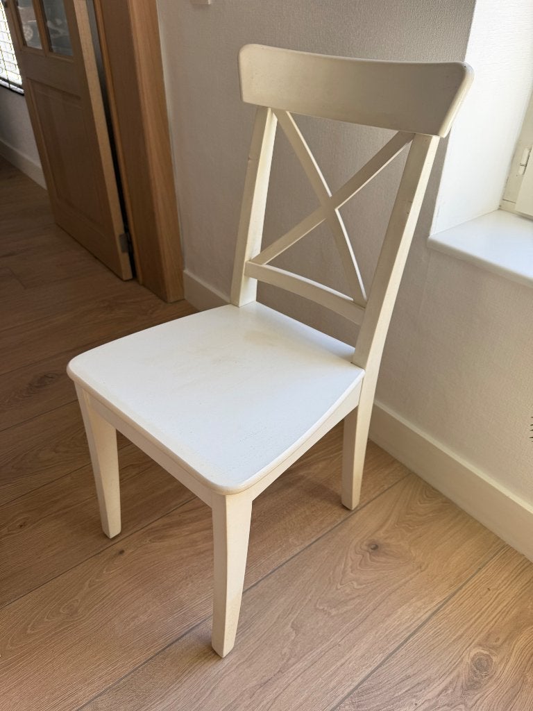 3 stoelen, Maison & Meubles, Chaises, Trois, Comme neuf, Enlèvement, Bois