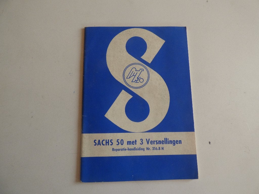 SACHS 50 3 VERSNELLINGEN REPARATIEHANDLEIDING 316.8 H, Ophalen of Verzenden, Zo goed als nieuw