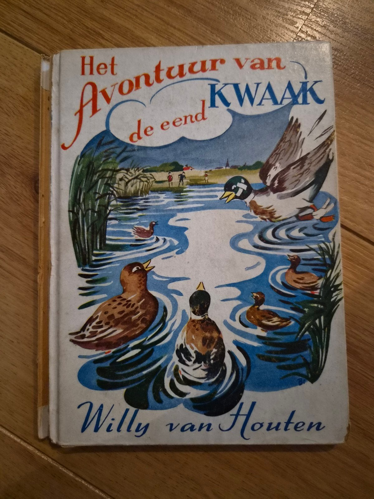 Het avontuur van Kwaak de eend - Willy van Houten, Enlèvement