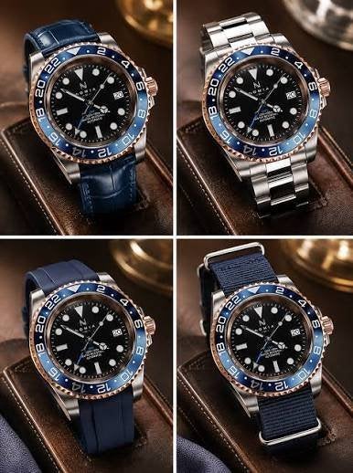 NOMIA 61 | Montres fabriquées sur mesure à Namur, Neuf, Autres marques, Enlèvement ou Envoi, Acier