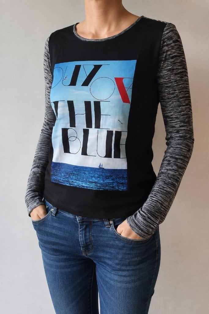 T-shirt dames MAISON SCOTCH - maat M, Kleding | Dames, T-shirts, Maat 38/40 (M), Maison scotch, Meerkleurig, Ophalen of Verzenden