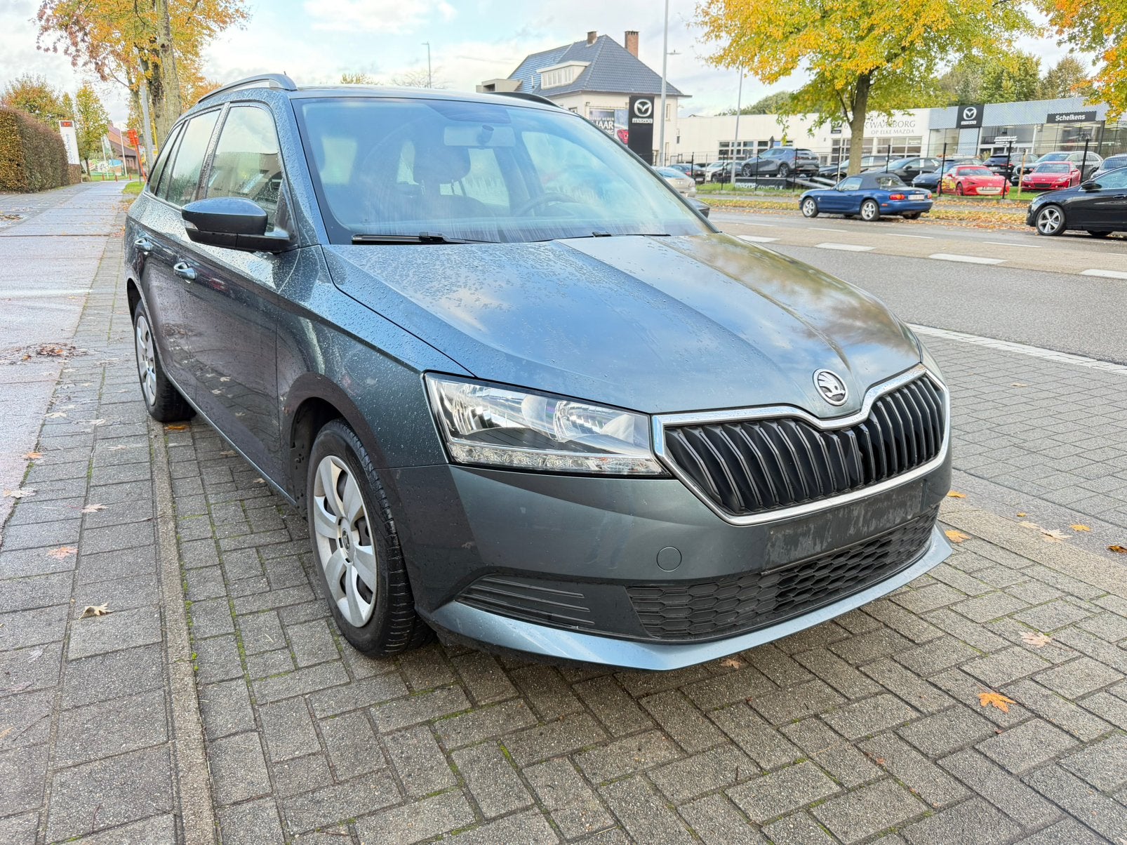 Skoda Fabia 1.0 Benzine 2018 193.000km Airco, Auto's, Dealer onderhouden, Stof, Euro 6, 5 deurs