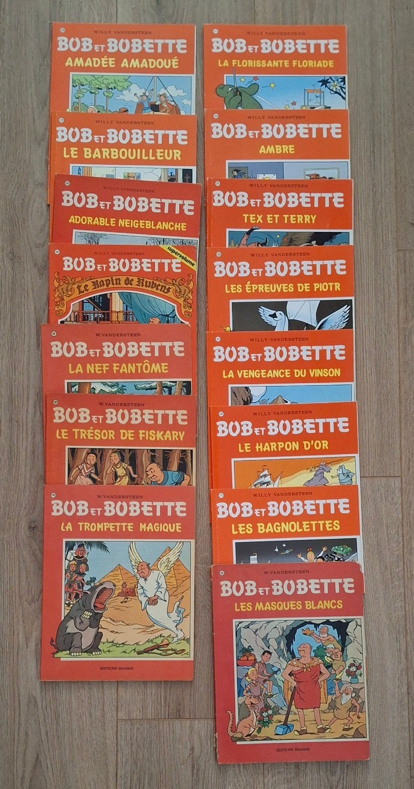 BD Willy Vandersteen BOB & BOBETTE BESSY eo, Série complète ou Série, Enlèvement ou Envoi, Comme neuf, Willy Vandersteen