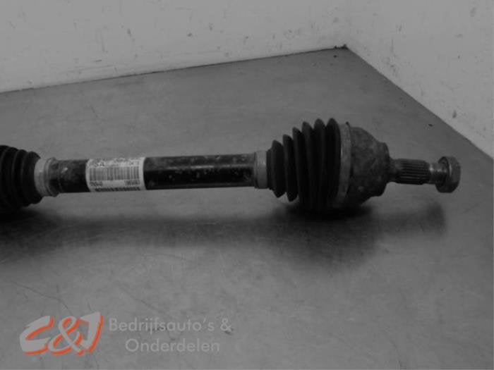 Arbre de transmission avant droit d'un Citroen Berlingo, -, 3 mois de garantie, Utilisé, -