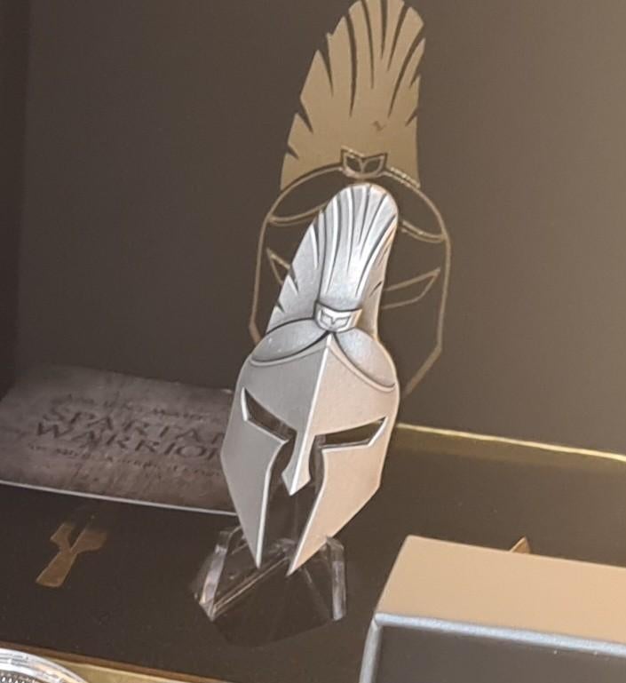 2021 Spartan Mask zilver munt, Enlèvement ou Envoi, Argent