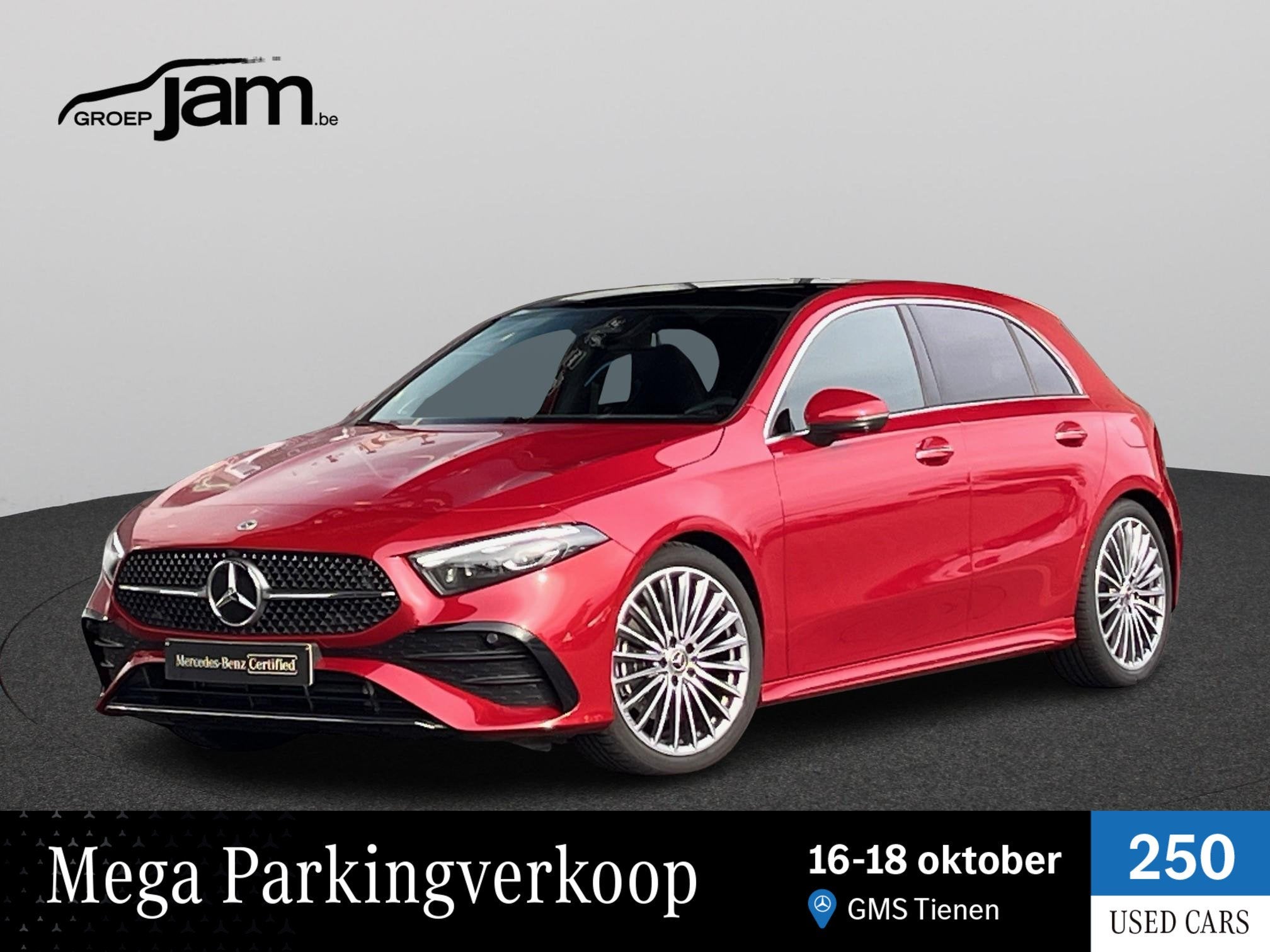 Mercedes-Benz A-Klasse 220 d AMG (automatique), Autos, Rouge, Achat, Euro 6, Entreprise