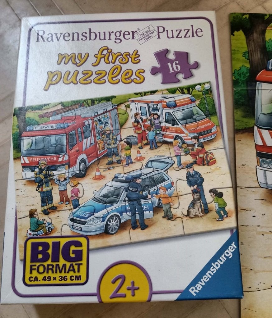 Grote puzzel My first puzzles 16 stukjes / speelgoed, Ophalen of Verzenden, 10 tot 50 stukjes, Zo goed als nieuw, 2 tot 4 jaar