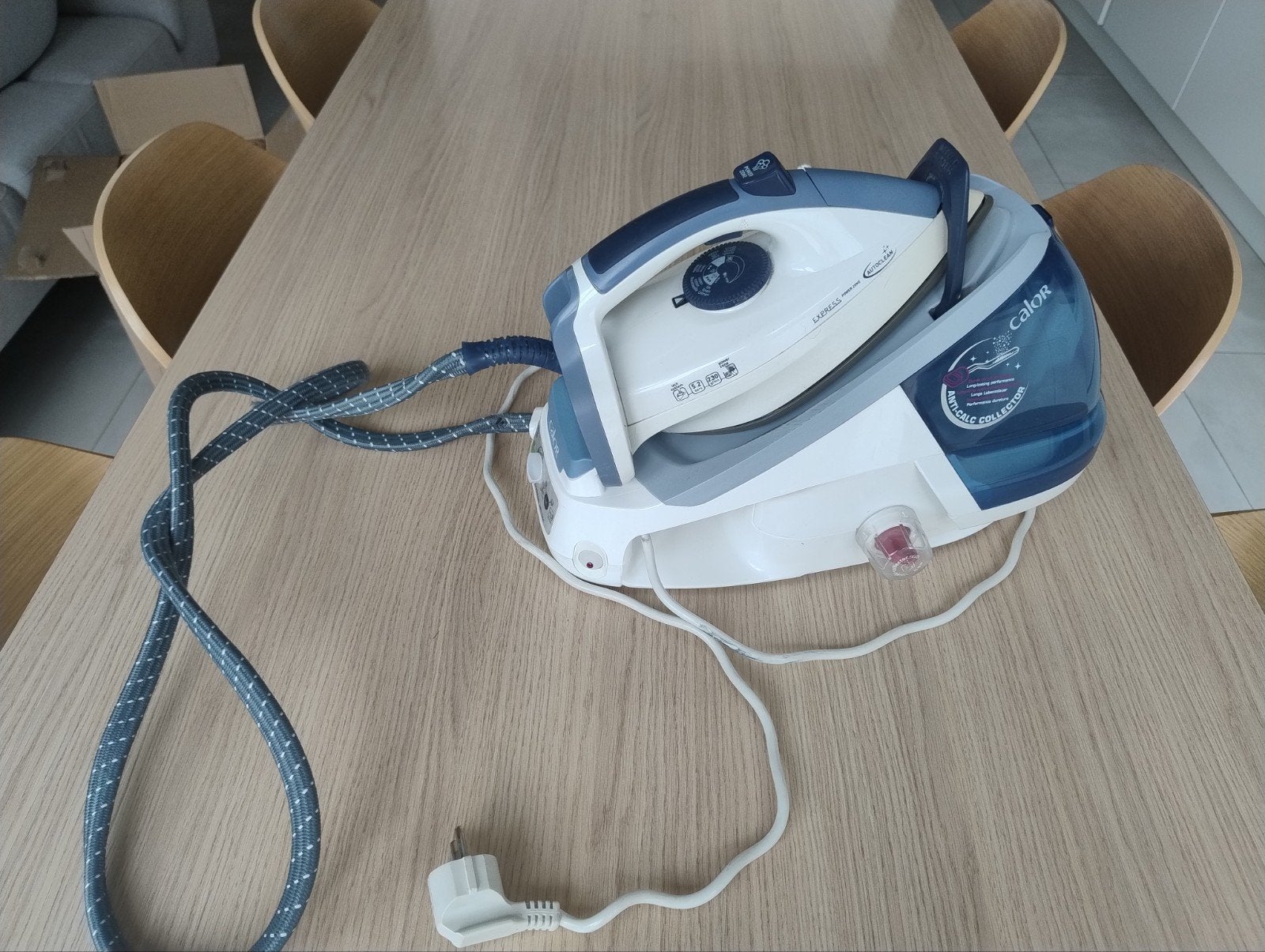 calor gv7565 co stoomgenerator, Ophalen of Verzenden, Gebruikt, Strijkijzer met snoer