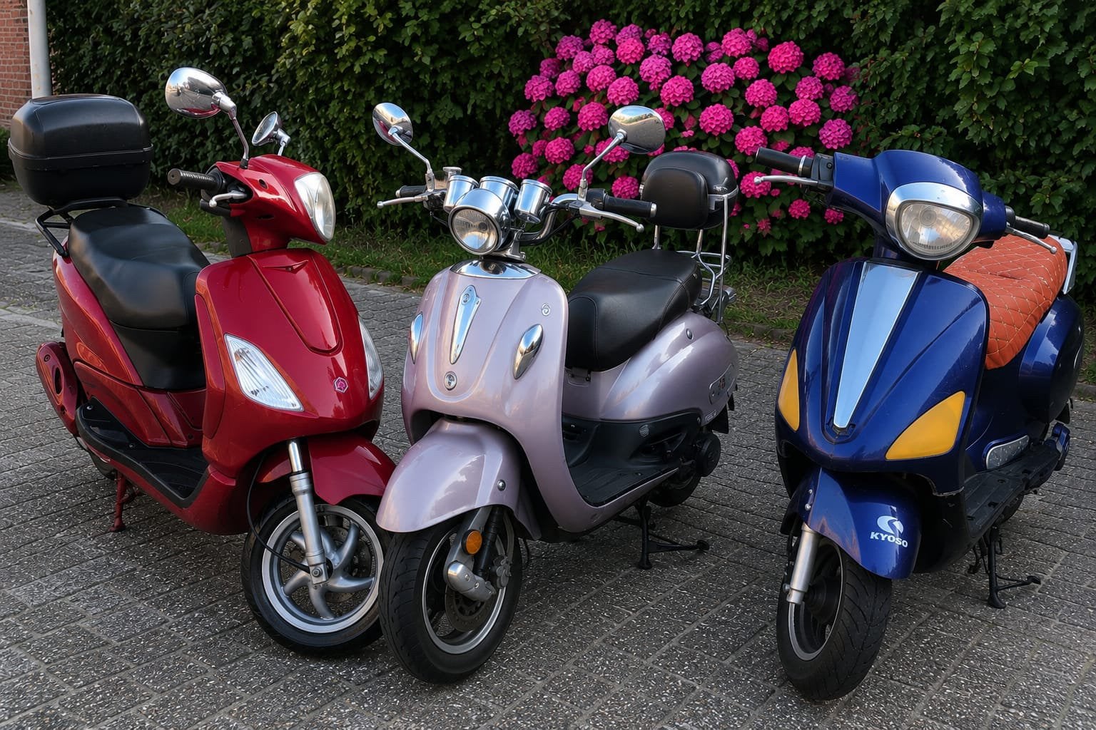 Scooter brommer lot, Enlèvement ou Envoi, Utilisé, Fly, Classe A (25 km/h)