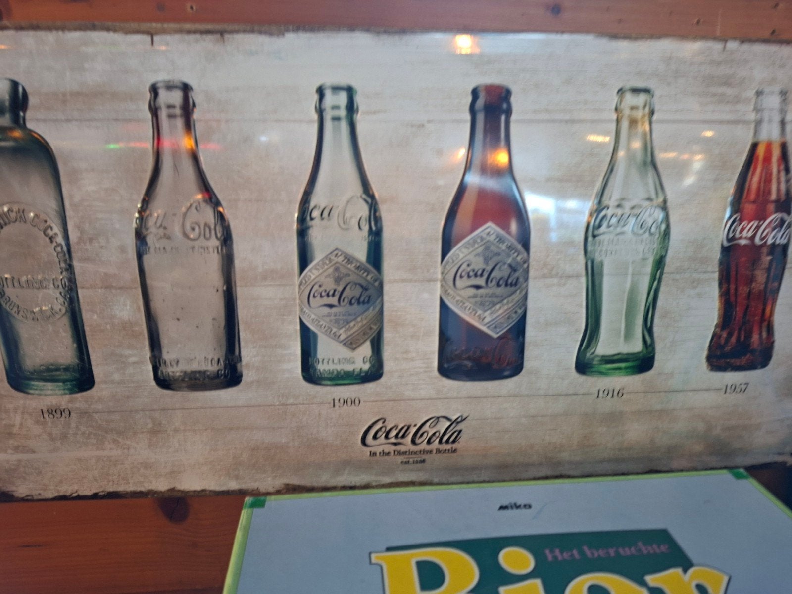 cola bord, Verzamelen, Ophalen of Verzenden, Nieuw, Reclamebord