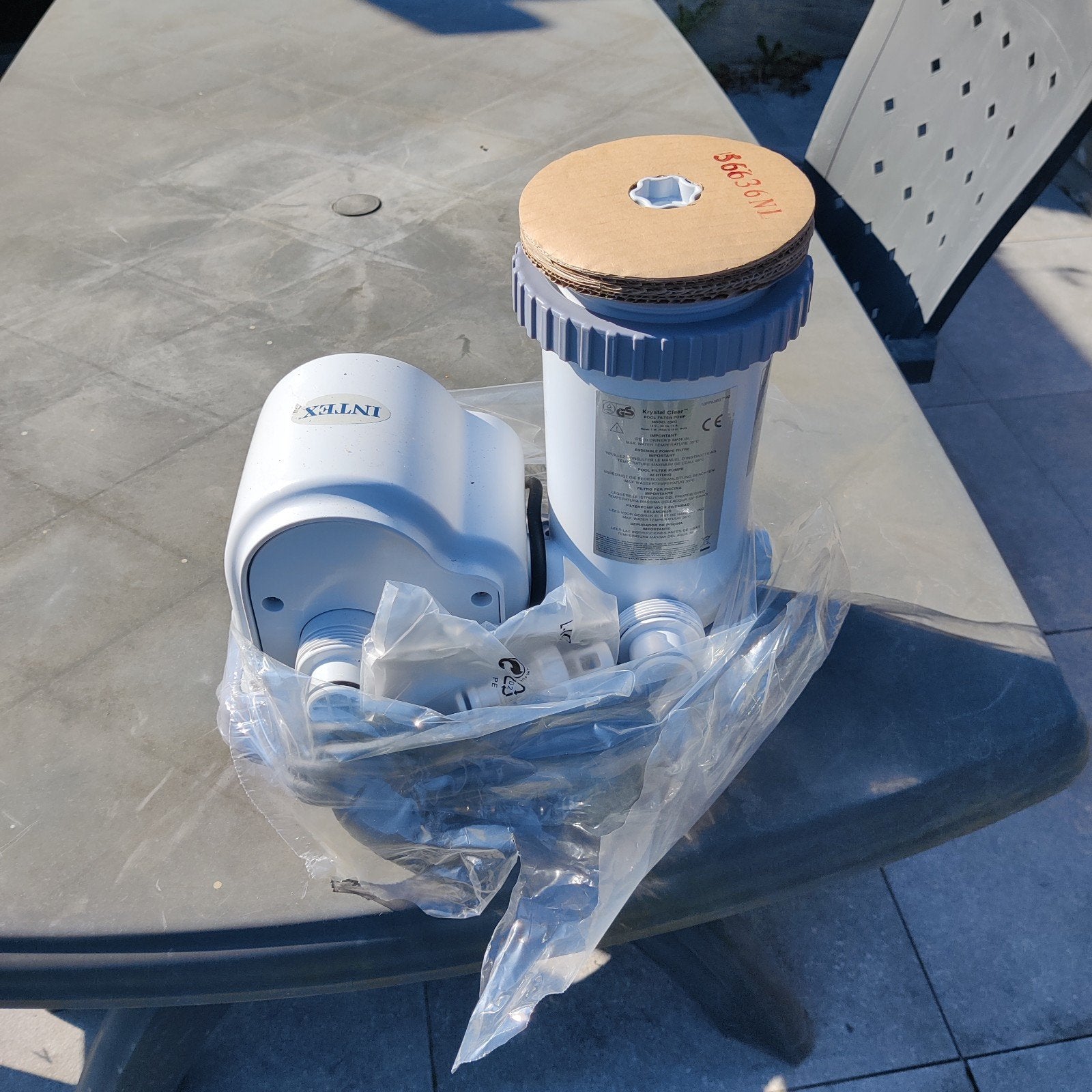 Intex zwembadpomp, Ophalen, Nieuw