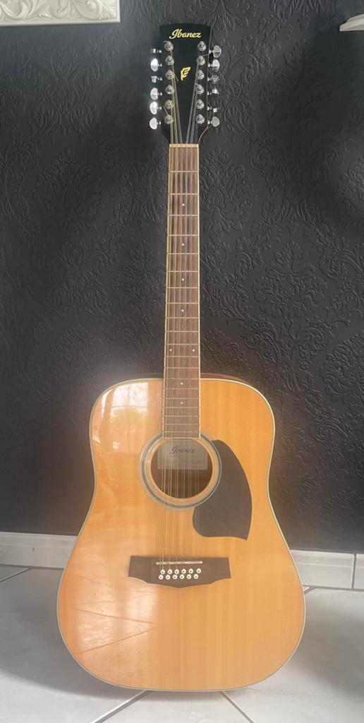 IBANEZ 12 STRING, Muziek en Instrumenten, Snaarinstrumenten | Gitaren | Akoestisch, Ophalen, Zo goed als nieuw