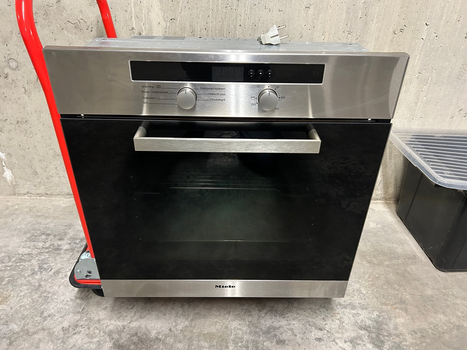 Miele H4250B oven, Ophalen, Gebruikt, Miele, Oven