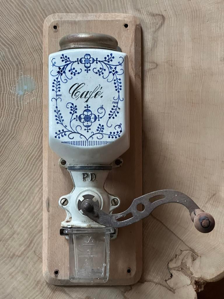 Moulin a café - vintage - fonctionel et complet, Antiquités & Art, Enlèvement