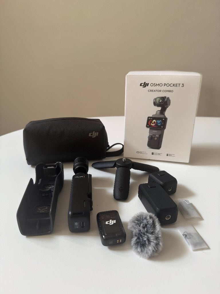 DJI Osmo Pocket 3 (Creator Combo) - Zo goed als nieuw, Ophalen, Zo goed als nieuw