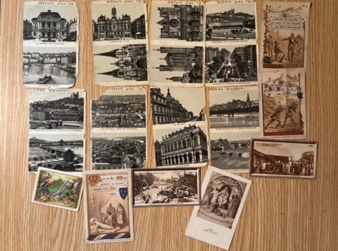 Lot d anciennes images, Enlèvement ou Envoi