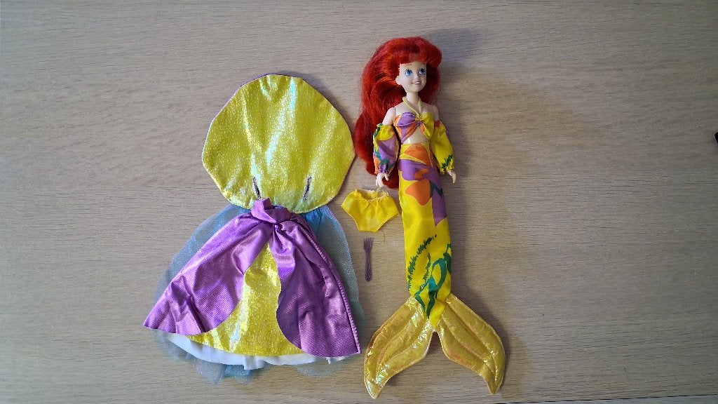 Mattel : poupées vintage Barbie, Ken et Skipper et Ariel, Enlèvement, Comme neuf, Autres types
