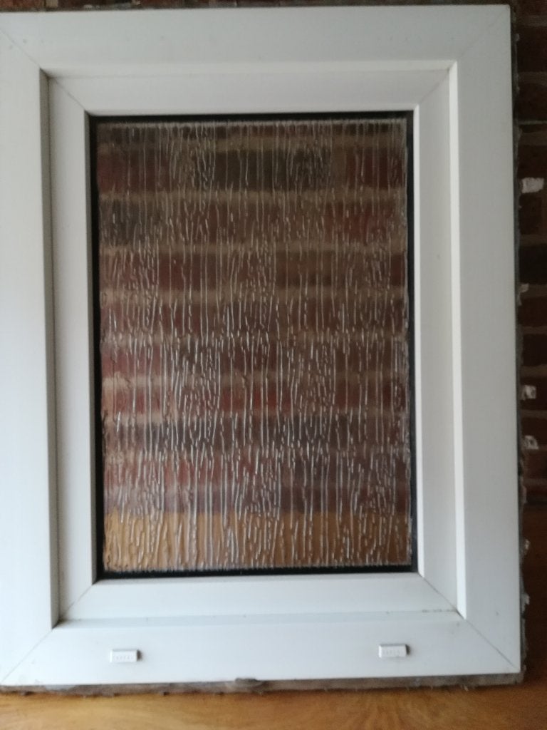 fenêtre à charnières, Enlèvement, Comme neuf, Fenêtre de façade ou Vitre, Double vitrage