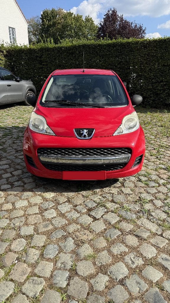 Peugeot 107 rouge, Rouge, Achat, 50 kW, Boîte manuelle