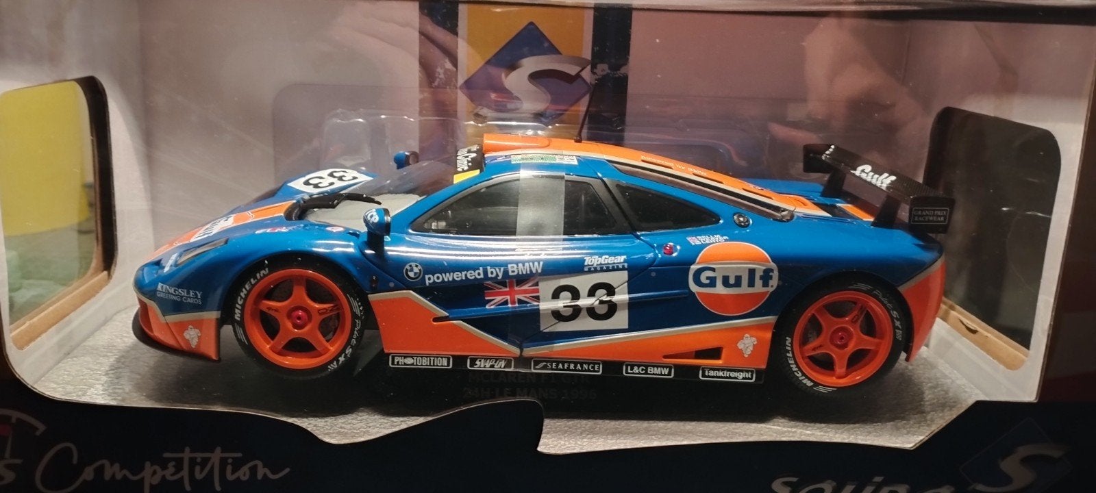 McLaren gulf, Ophalen of Verzenden, Nieuw, Auto, Solido