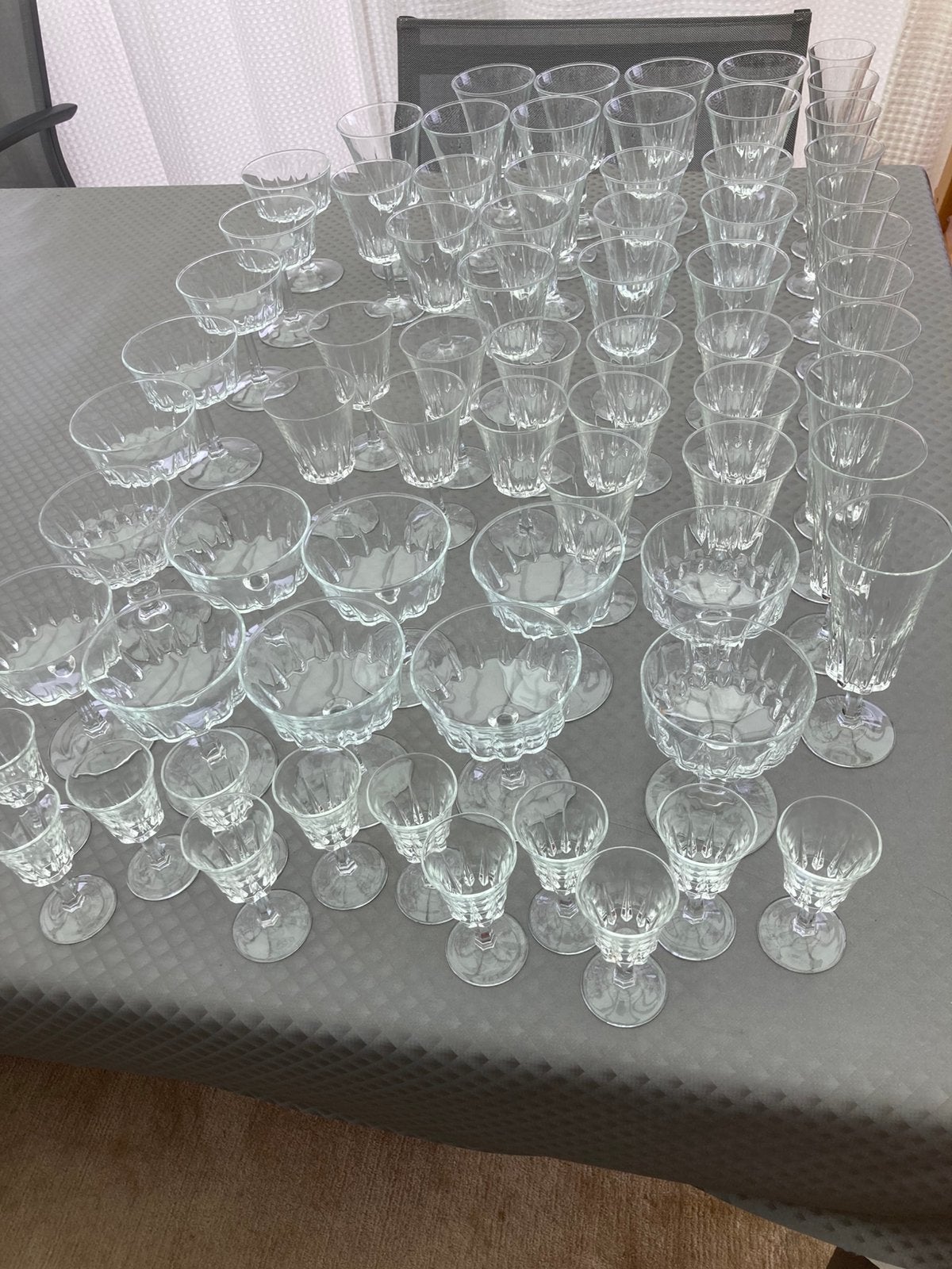 Glasservies, Enlèvement, Comme neuf, Verre