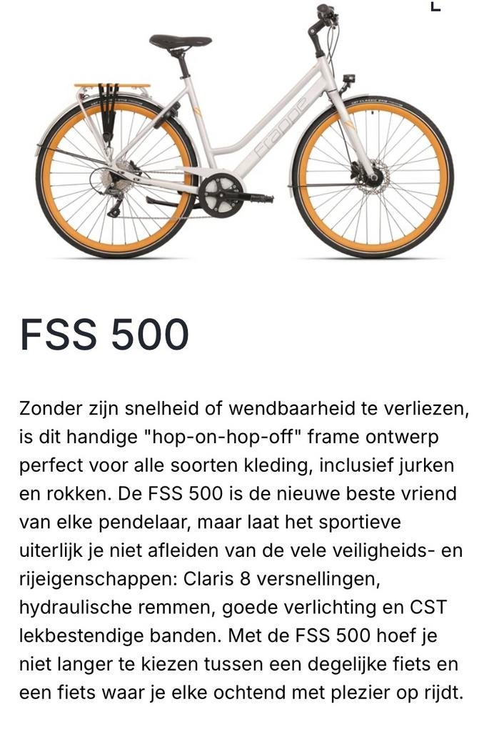 Damesfiets nieuw!, Ophalen of Verzenden, Zo goed als nieuw