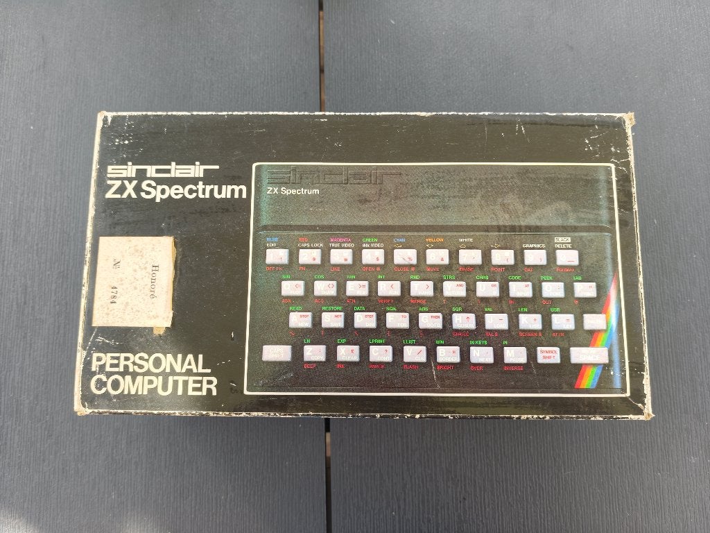 ZX Spectrum SINCLAIR vintage computer BOXED, Enlèvement ou Envoi, Autres marques, Utilisé