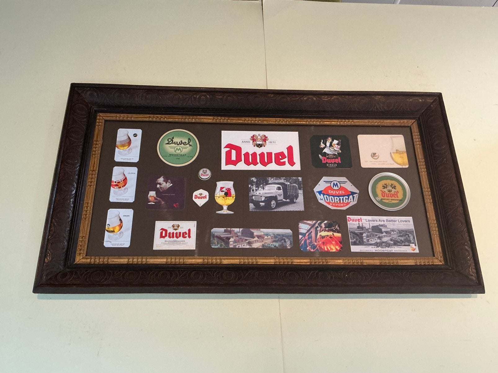 Cadre déco DUVEL mix, Enlèvement ou Envoi, Comme neuf