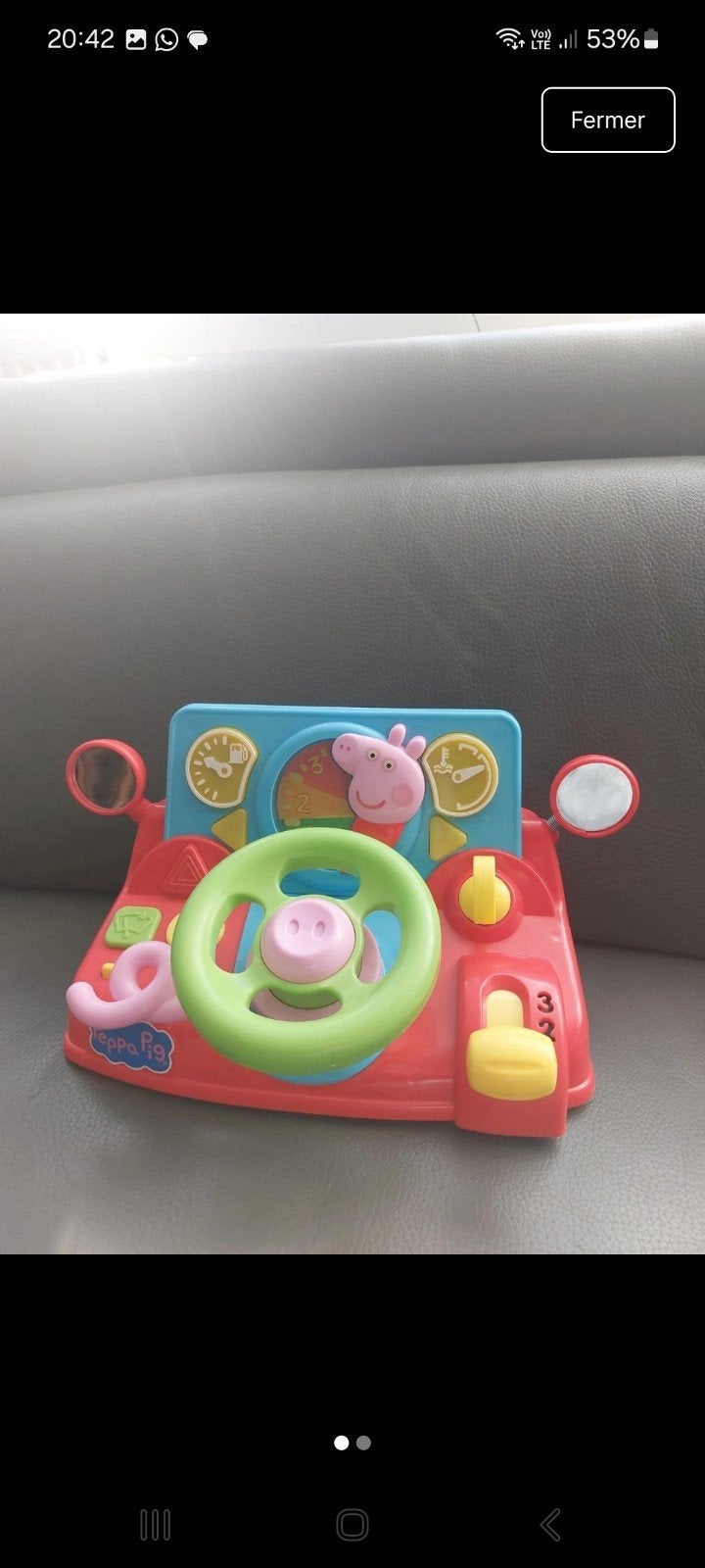peppa pig, Enlèvement